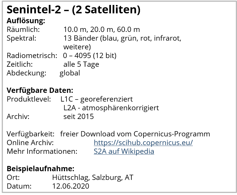 Sentinel2 Text